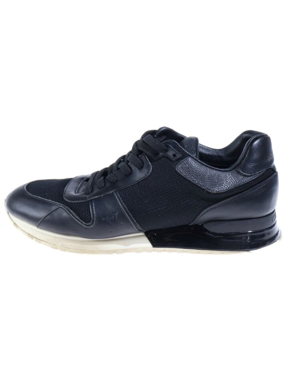 Louis Vuitton Run Away Line Monogram Sneakers Black